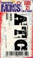 Ink And The Dog Mini MN21 Paperartsy Cling Rubber Stamp