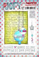 Jo Firth Young 05 (JOFY05) PaperArtsy A5 sized Cling Rubber Stamp Set