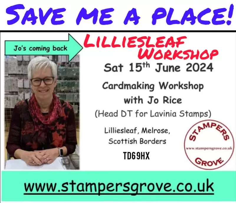 Jo Rice Lavinia Workshop Saturday 15th June 2024