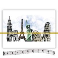 Capitals (SOLO009) Single Unmounted Rubber Stamp by Katzelkraft