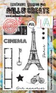 No. 176 Cinema Aall and Create Stamp Set (A6)