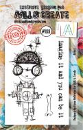 No. 188 Robot Aall and Create Stamp Set (A7)