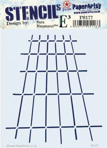 PaperArtsy Regular Stencil (Sara Naumann - PS177)