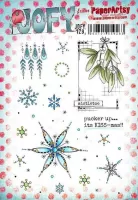 Jo Firth Young 129 (JOFY129) PaperArtsy A5 Cling Rubber Stamp Set