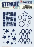 Jo Firth Young PS410 PaperArtsy Regular Stencil