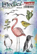 Gwen Lafleur EGL46 PaperArtsy A5 Rubber Stamp Set