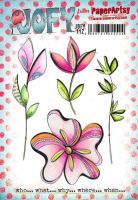 Jo Firth Young 112 (JOFY112) PaperArtsy A5 sized Cling Rubber Stamp Set