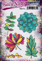 Tracy Scott 72 A5 Cling Rubber Stamp Set (TS072) for PaperArtsy