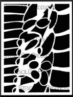 Fantasia Stencil (L450) designed by Cecilia Swatton for StencilGirl (9 inch by 12 inch)