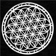 Flower of Life Stencil (S084) designed by Mary Beth Shaw for StencilGirl (6 inch by 6 inch)