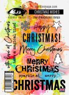 Christmas Wishes A6 Stamp Set by Visible Image