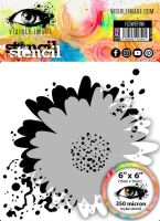 Flower INK Stencil (VIS-FLI-03) by Visible Image
