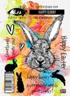 Happy Bunny Stamp Set (VIS-HBU-01) by Visible Image