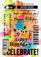Birthday Wishes A6 Stamp Set by Visible Image