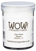 WOW! *UK ONLY* Clear Gloss Regular Embossing Powder Large (160ml) 